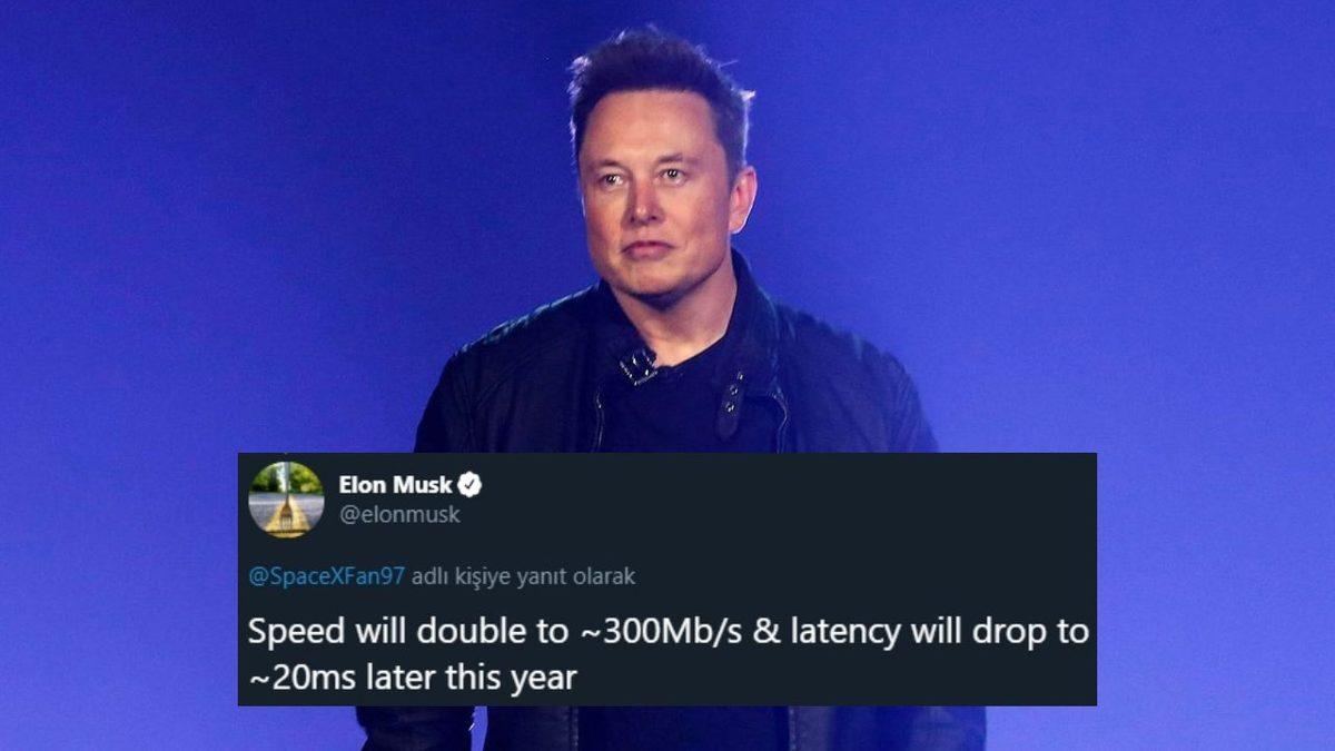 Elon Musk’tan İddialı Açıklama: Starlink Bu Yıl İnternet Hızını İkiye Katlayacak
