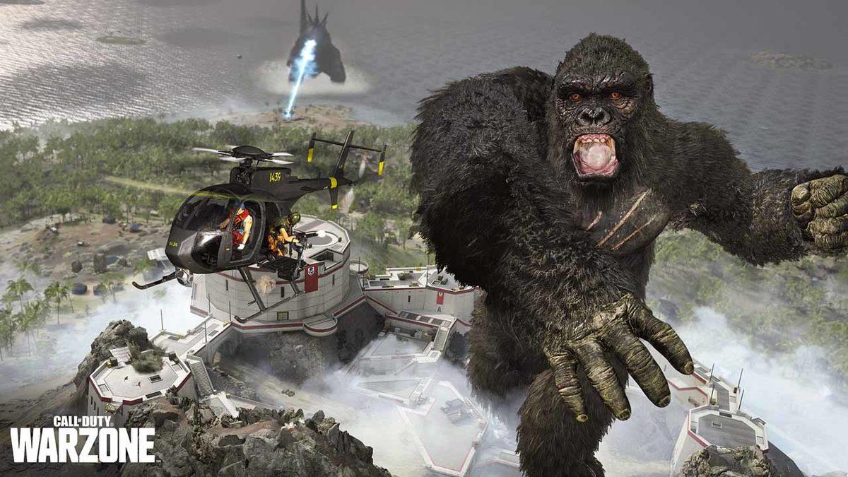 Call of Duty: Warzone’a Godzilla ve King Kong Geliyor (Bu Kez Gerçekten Hayatta Kalmaya Çalışacaksınız)