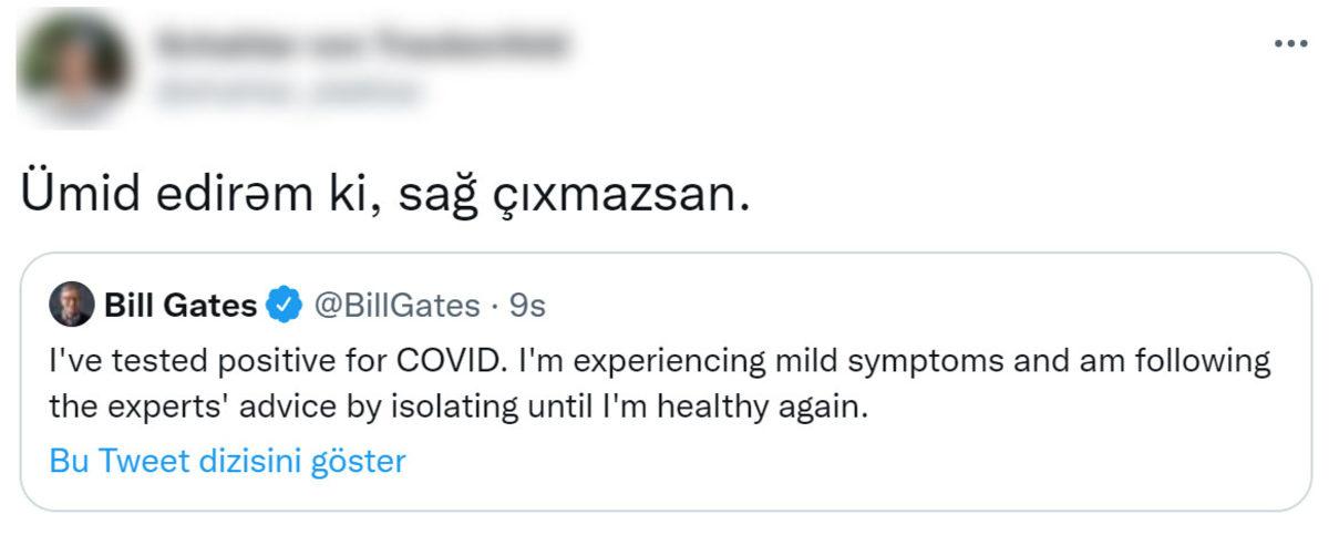 Bill Gates, COVID-19’a Yakalandığını Açıkladı: Komplocular Çıldırdı!