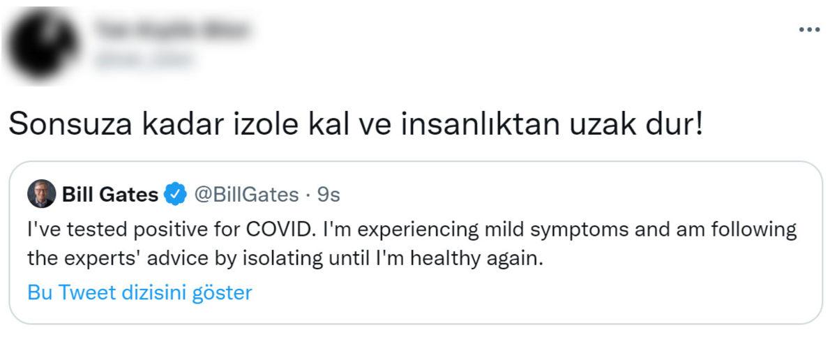 Bill Gates, COVID-19’a Yakalandığını Açıkladı: Komplocular Çıldırdı!