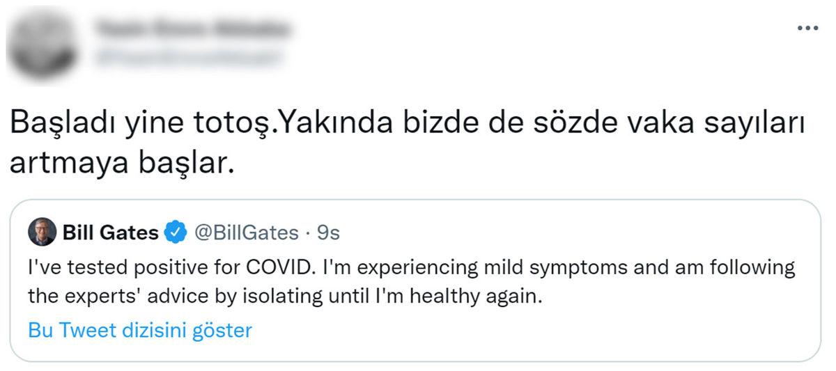 Bill Gates, COVID-19’a Yakalandığını Açıkladı: Komplocular Çıldırdı!