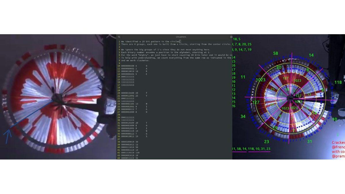 NASA’nın Perseverance Uzay Aracının Paraşütüne Eklediği Gizli Kod Çözüldü