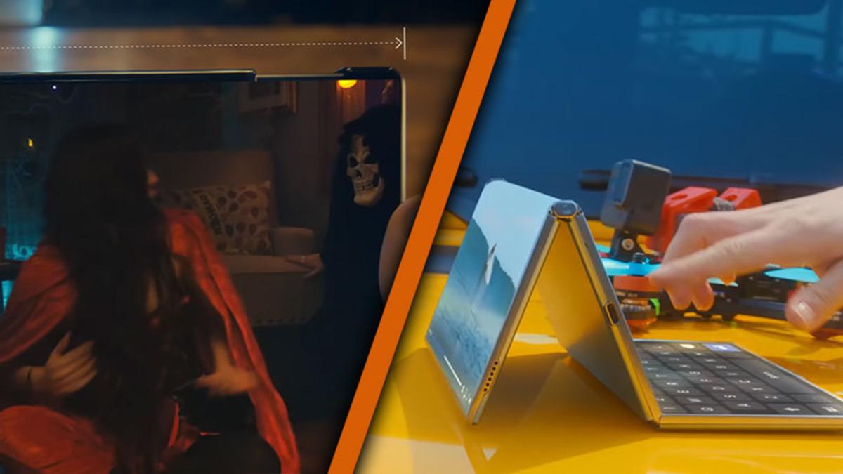 Samsung ve LG, Heyecan Yaratan Katlanabilir Telefon ve Bilgisayar Konseptlerini Gösterdi: Elimizdekiler Takoz Gibi Kalacak! [Video]
