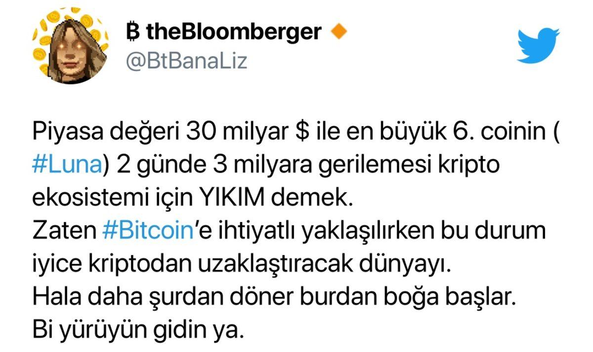 LUNA, 1 Günde Yüzde 97 Değer Kaybetti: Yatırımcılar İsyan Etti! (ABD Hazine Bakanından Açıklama Geldi)