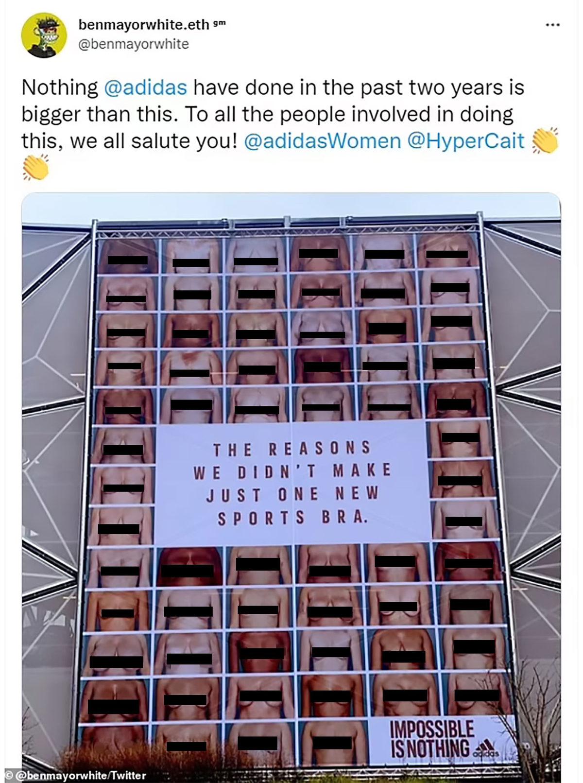 Adidas’ın Onlarca Sansürsüz Meme Gösterdiği Reklamı Yasaklandı