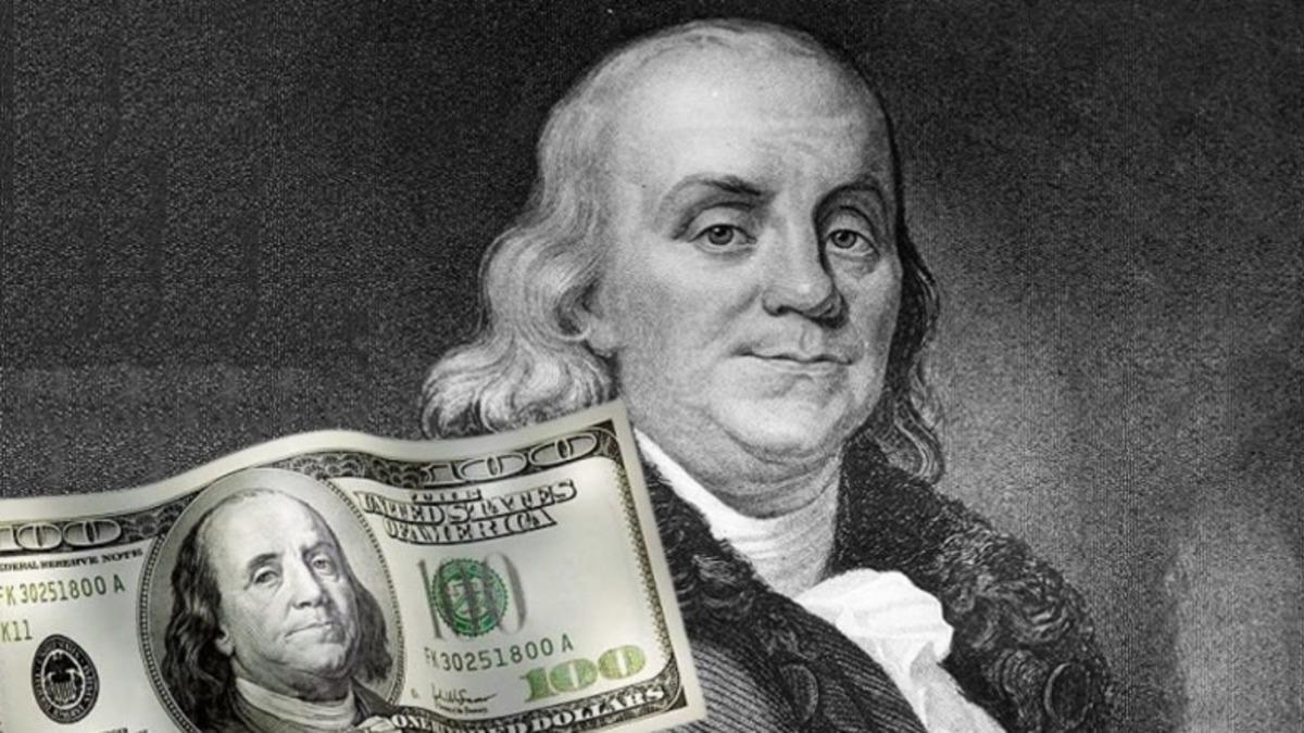 100 Doların Üstünde Fotoğrafı Bulunan ’Benjamin Franklin’  Aslında Kimdir?
