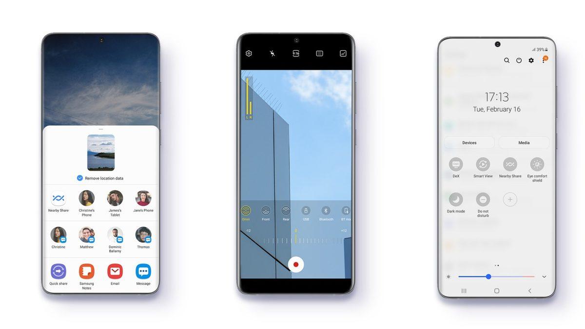 Samsung, Galaxy S20, Note 20 ve Galaxy Z Modelleri İçin One UI 3.1 Yayınladı