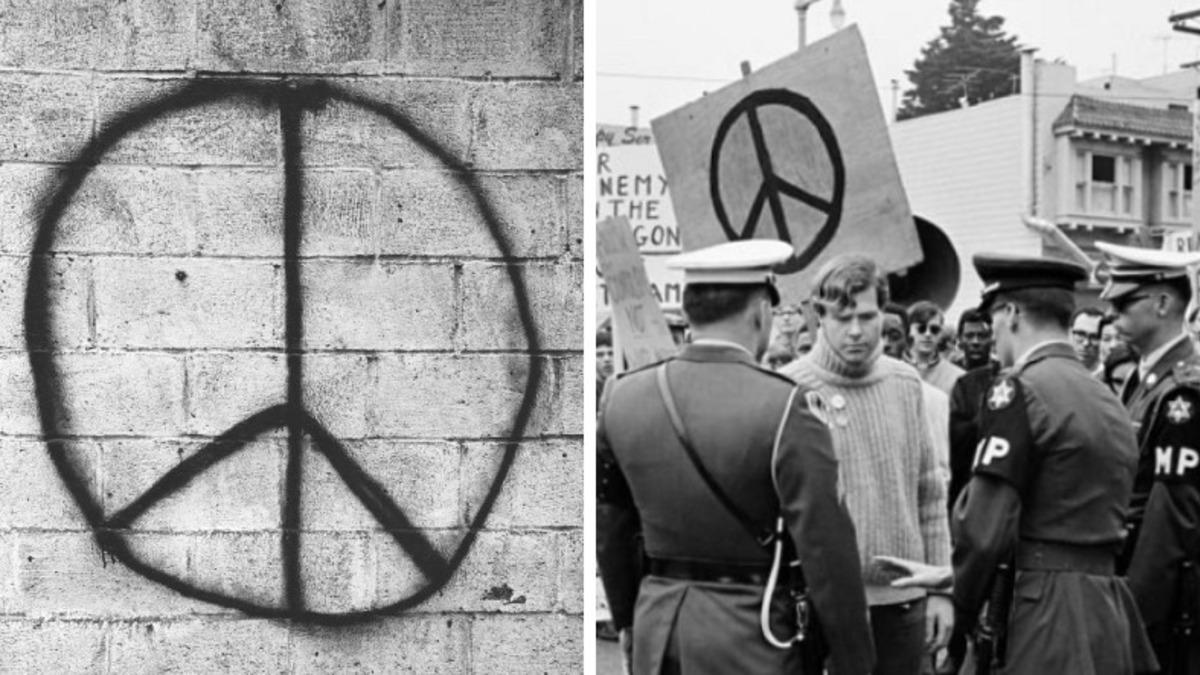 Barış İsteyen Herkesin Ortak Sembolü Haline Gelen Bu Ünlü Tasarım Nasıl Ortaya Çıktı?