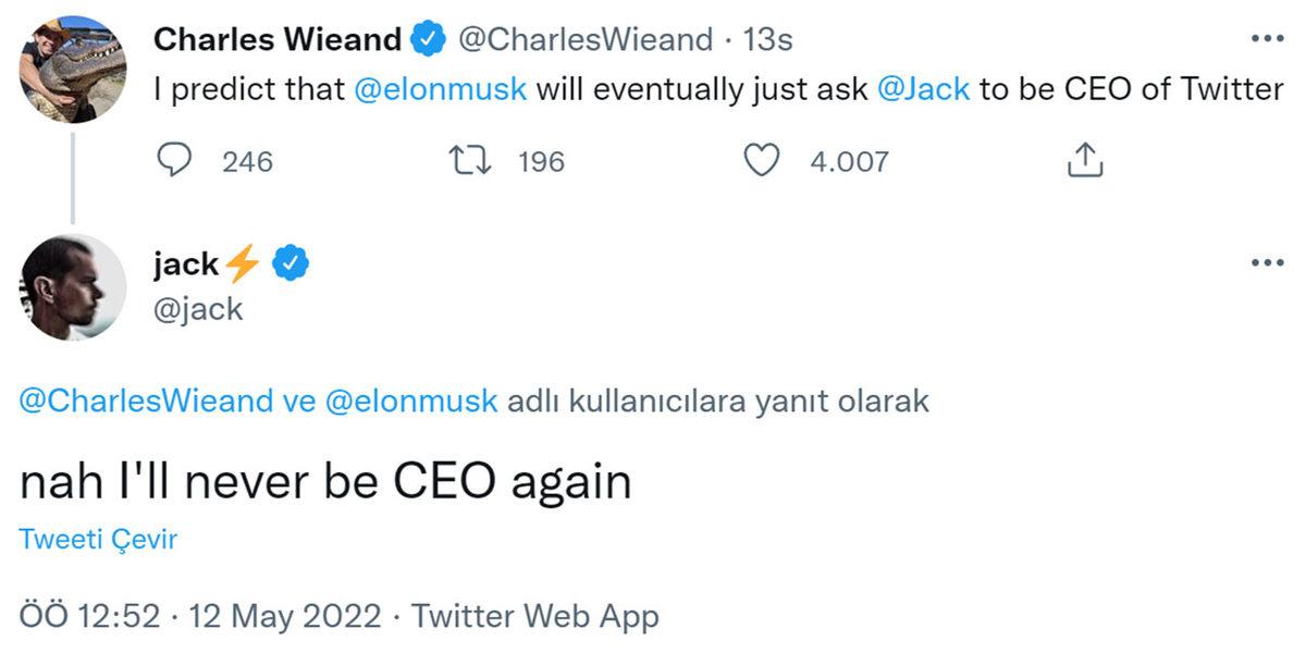 Twitter Kurucusu Jack Dorsey’den Kafa Karıştıran Açıklama: Hiç Kimse Twitter CEO’su Olmamalı