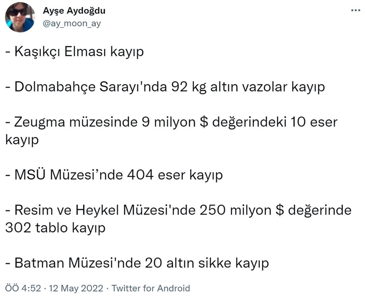 “Kaşıkçı Elması Çalındı” İddiaları Sosyal Medyayı Karıştırdı: Milli Saraylar’dan Açıklama Geldi!