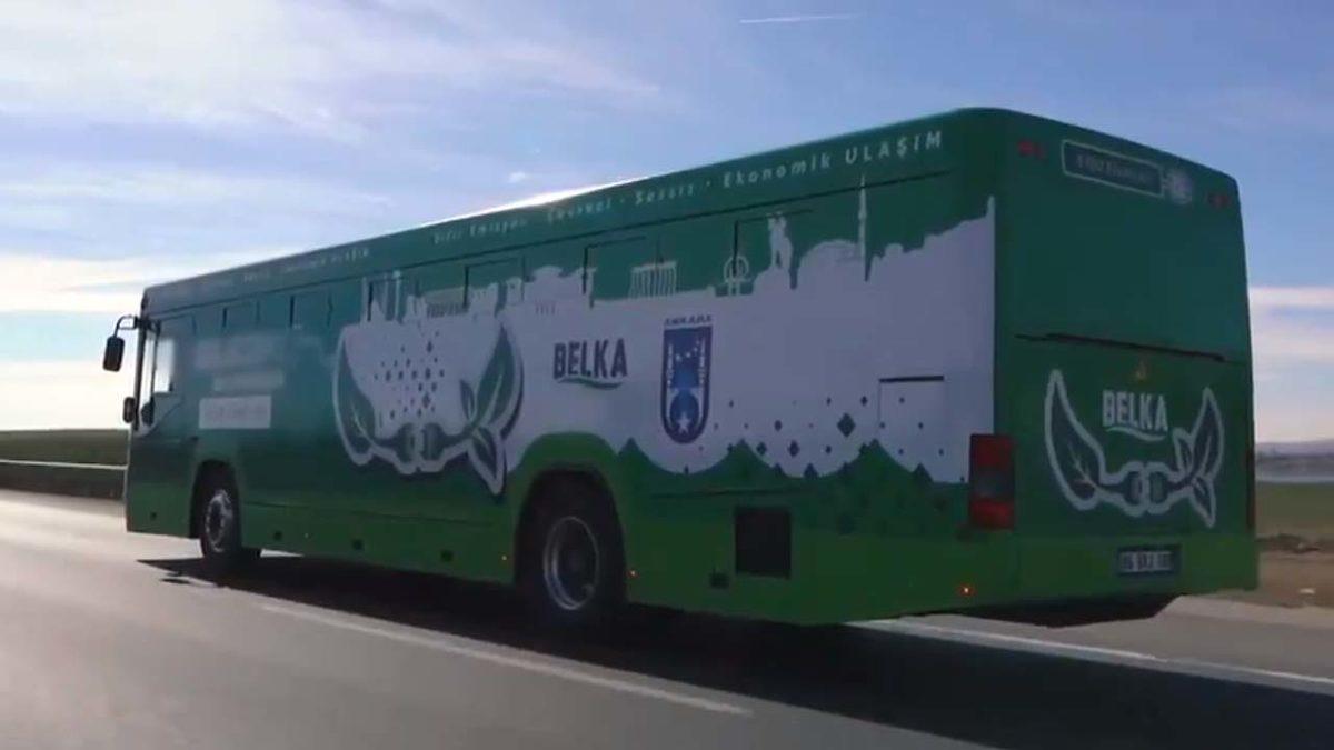 Ankara Büyükşehir Belediyesi, Türkiye’nin İlk Dönüştürülmüş %100 Elektrikli Otobüsünü Üretti
