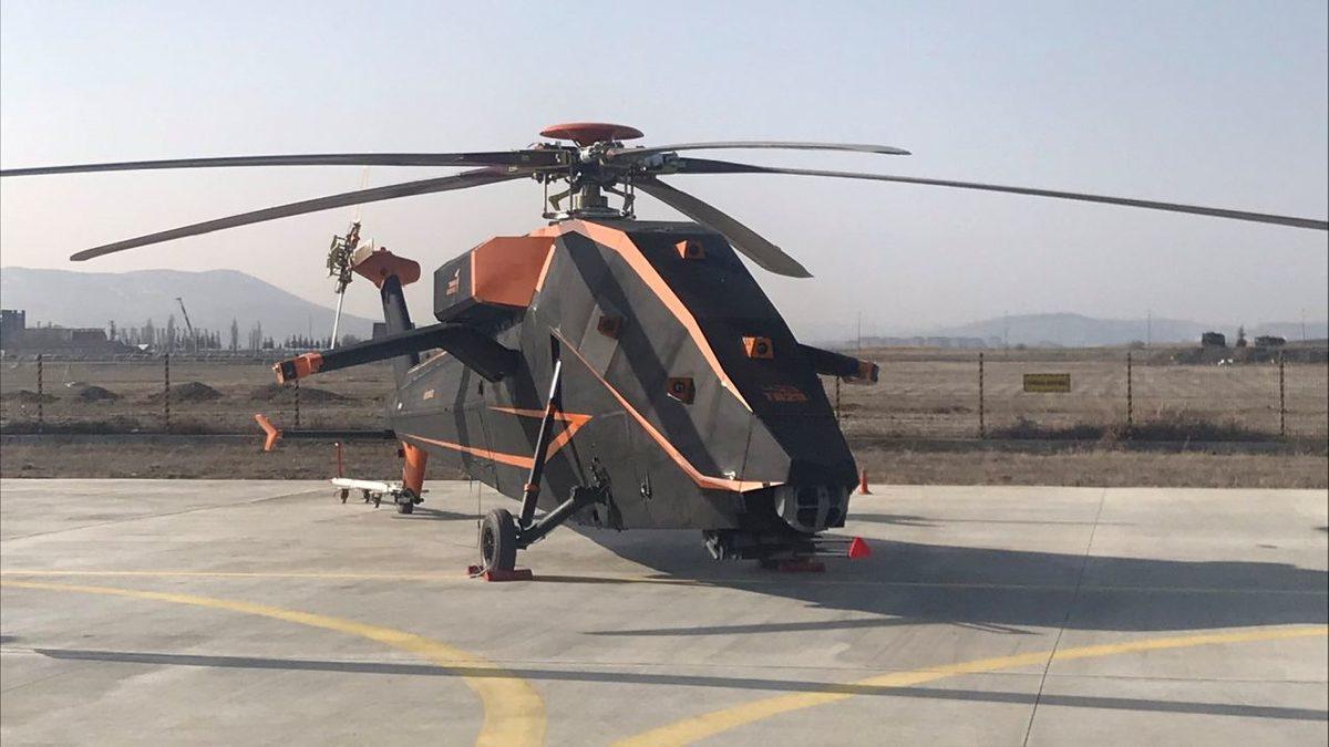TUSAŞ’ın Elektrikli ve İnsansız Taarruz Helikopterinden İlk Görüntüler Geldi