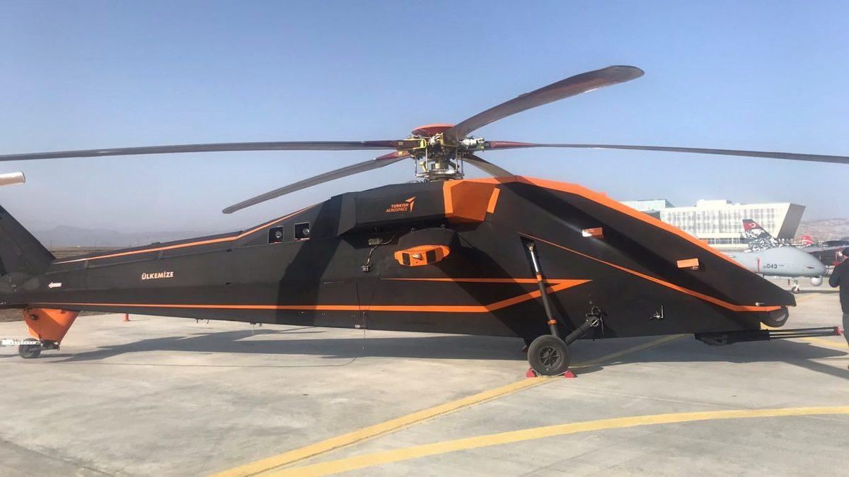 TUSAŞ’ın Elektrikli ve İnsansız Taarruz Helikopterinden İlk Görüntüler Geldi