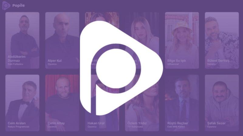 Ünlülerden Tebrik Mesajı Alabileceğiniz Yerli Uygulama: Popile