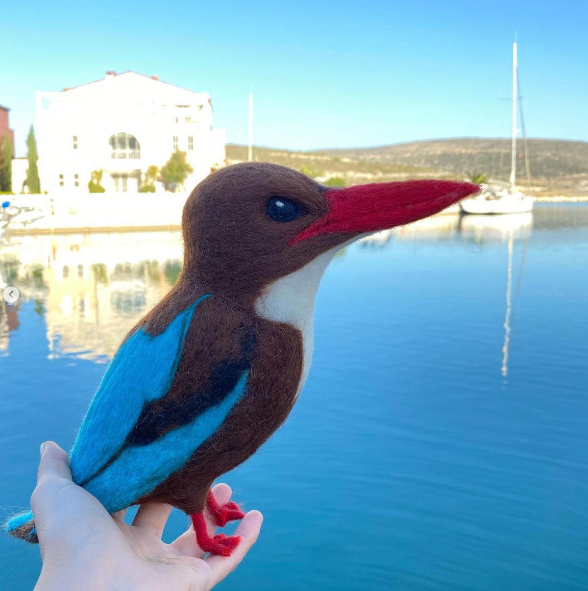 Bu Sergiye Hepiniz Davetlisiniz: Tekstil Malzemesi Keçe, 3 Boyutlu Hayvan Figürlerine Dönüştürüldü