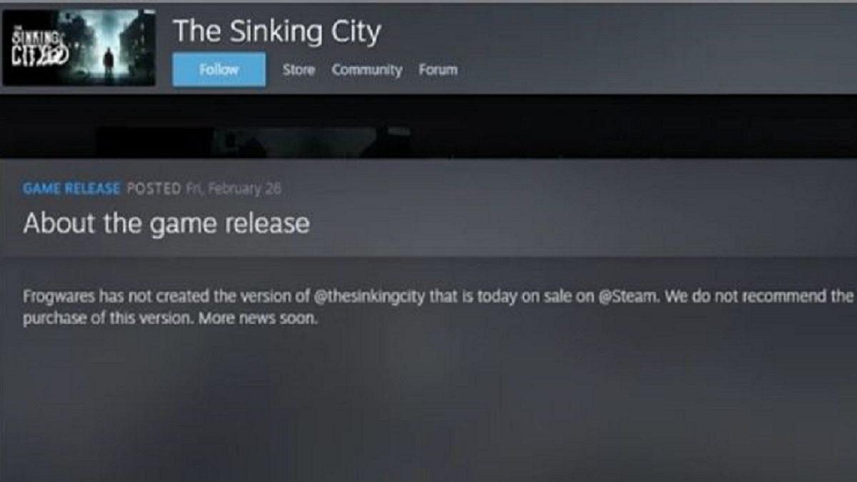 The Sinking City’nin Geliştiricisi Frogwares: Steam’deki Versiyonu Satın Almayın