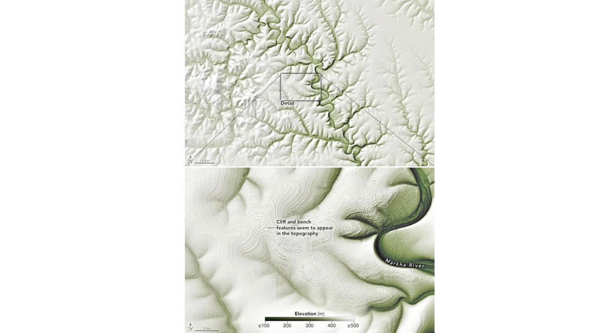 Uydu Görüntülerinde Rusya Üzerinde Gizemli Çizgiler Görüldü