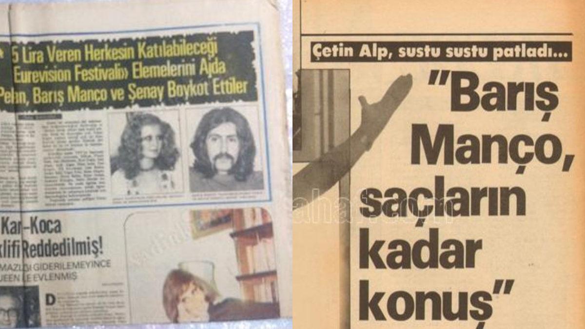 Barış Manço’nun Eurovision İçin Hazırladığı Şarkının TRT Tarafından Beğenilmeyip Reddedildiğini Biliyor muydunuz?