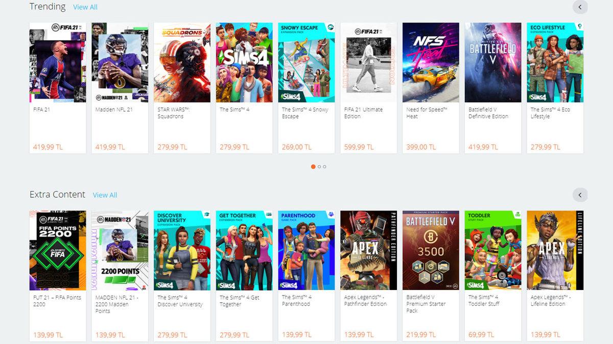 Geç de Olsa İstenen Oldu: Origin, TL Cinsinden Fiyatlandırma Yapmaya Başladı