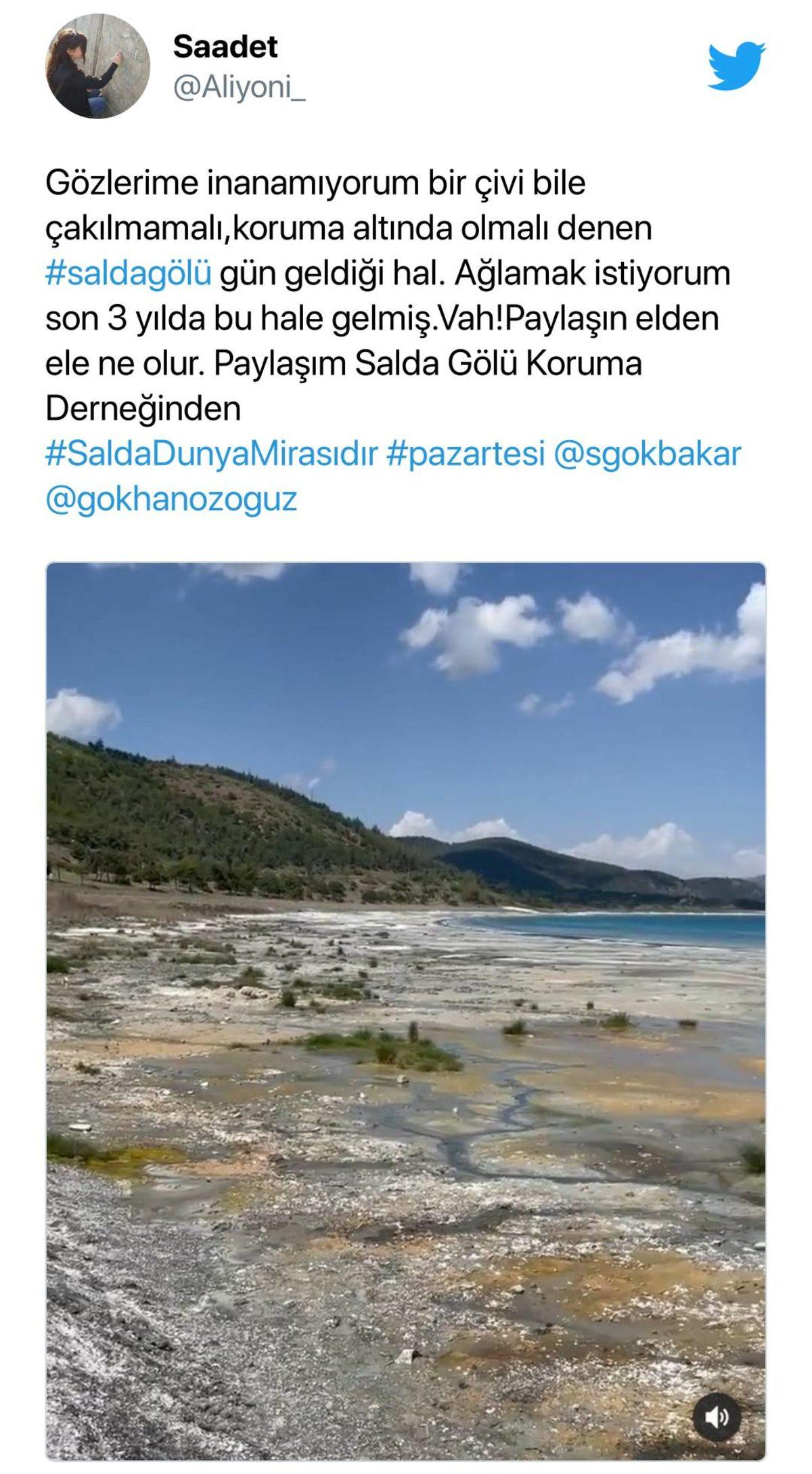 ’Türkiye’nin Maldivleri’ Salda Gölü Bataklığa Dönüştü: Gölün Son Görüntüleri Tepki Çekti [Video]