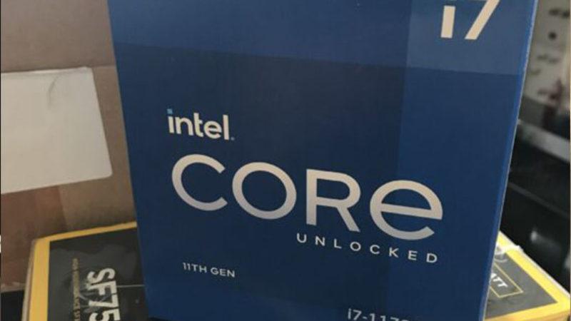 Intel Core i7-11700K Rocket Lake-S İşlemci, Almanya’da Bir Perakendecide Satışa Sunuldu