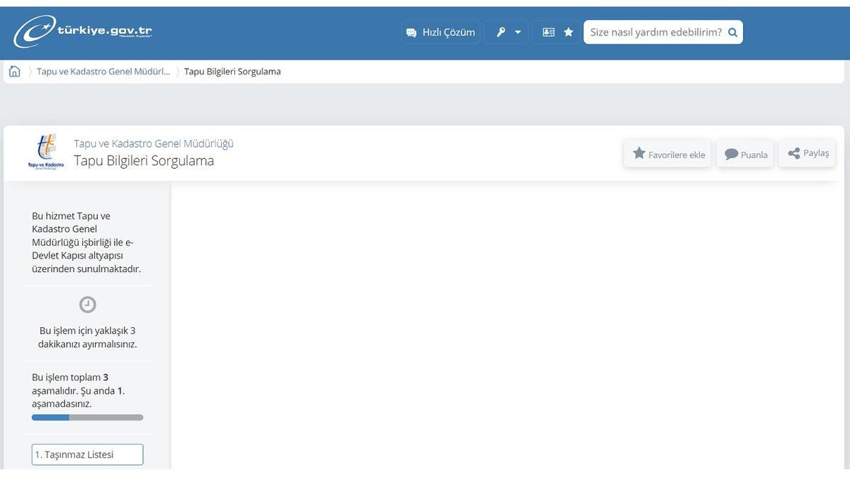 İnternet Üzerinden Tapu Sorgulama Nasıl Yapılır?