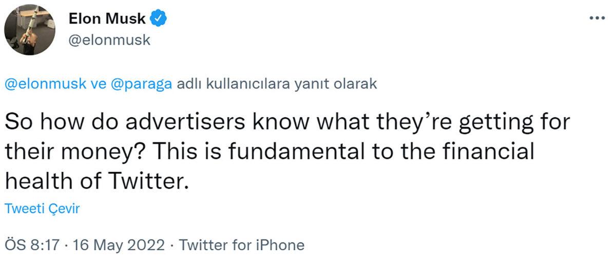 Twitter CEO’sundan Elon Musk’ı Kızdıran ’Sahte Hesap’ Açıklaması: Anlaşma Suya mı Düşüyor?