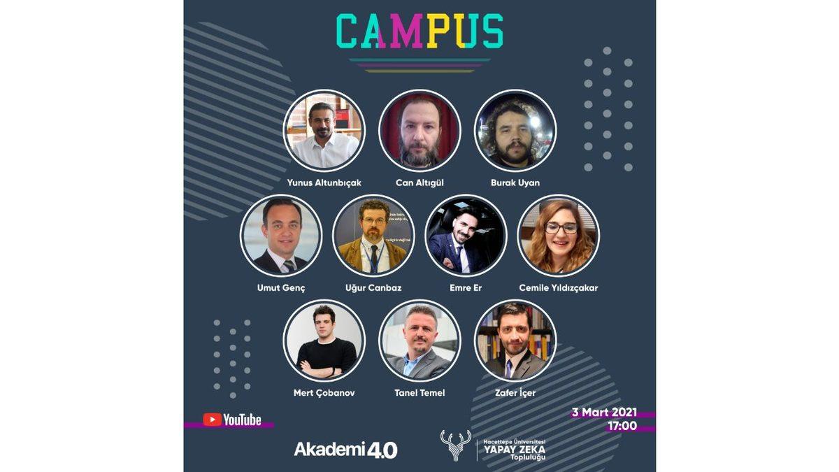 Yapay Zeka Uzmanlarını Bir Araya Getiren CAMPUS 4.0 Etkinliği 3 Mart’ta Başlıyor