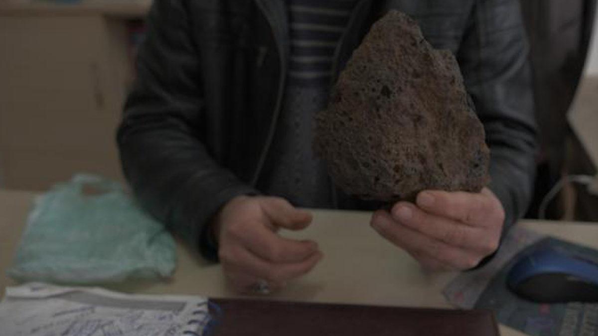 Ordu’da Bir Adam, Gök Taşı Olduğunu İddia Ettiği Taşı İnternetten Satışa Çıkardı