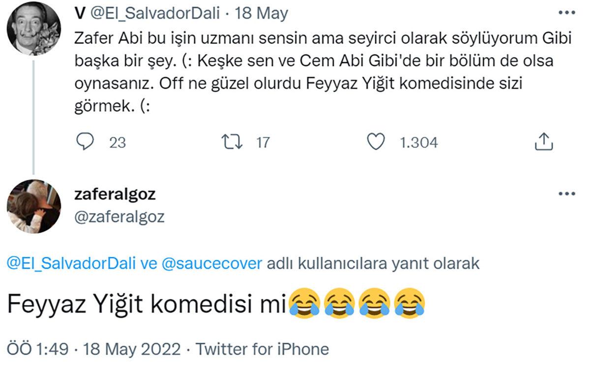 Gibi’nin Başrolünden ’Gibi vs Erşan Kuneri’ Tartışması Başlatan Zafer Algöz’e Yanıt