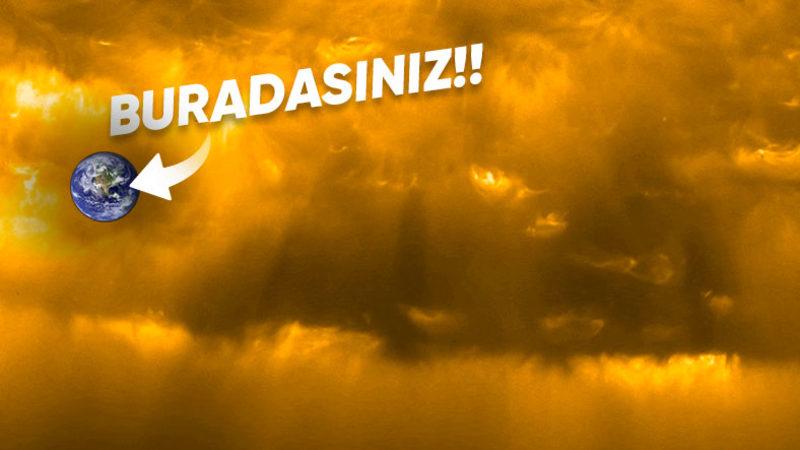 Güneş’in Yanı Başından Çekilen Yeni Videolar Yayınlandı: Dünya’nın Ne Kadar Küçük Kaldığını Görünce Şaşırmamak Elde Değil