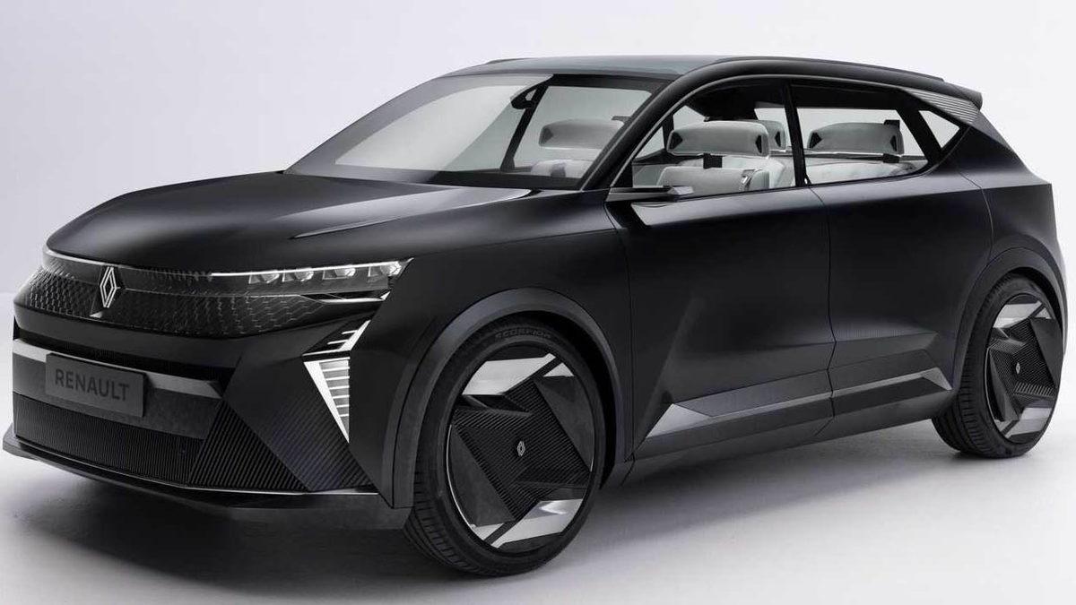Gelecekten Gelmiş Gibi Görünen Tam Elektrikli Otomobil 2024 Renault Scenic Vision Tanıtıldı