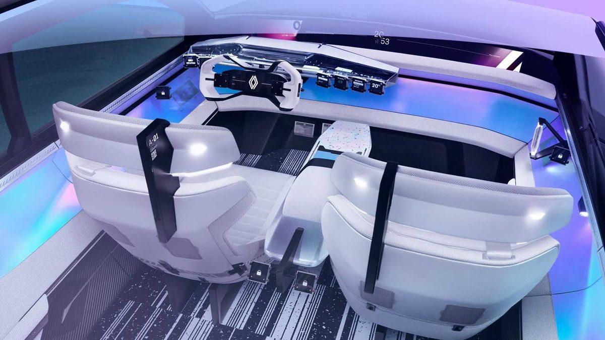 Gelecekten Gelmiş Gibi Görünen Tam Elektrikli Otomobil 2024 Renault Scenic Vision Tanıtıldı