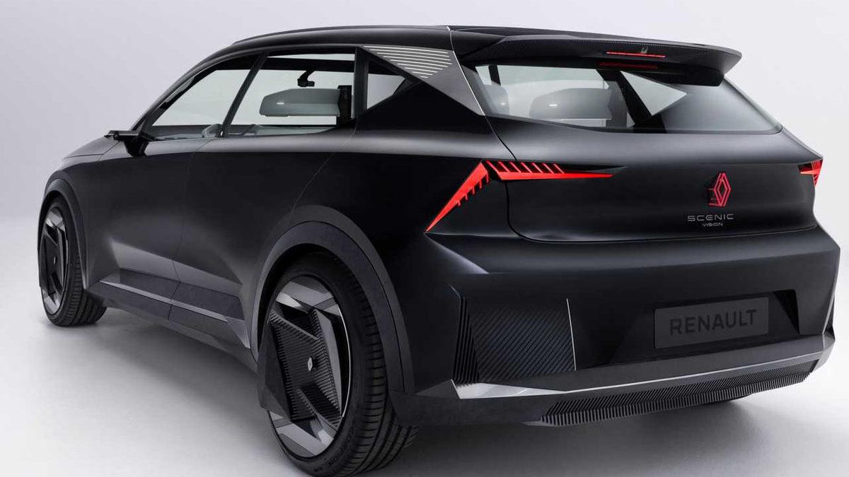 Gelecekten Gelmiş Gibi Görünen Tam Elektrikli Otomobil 2024 Renault Scenic Vision Tanıtıldı