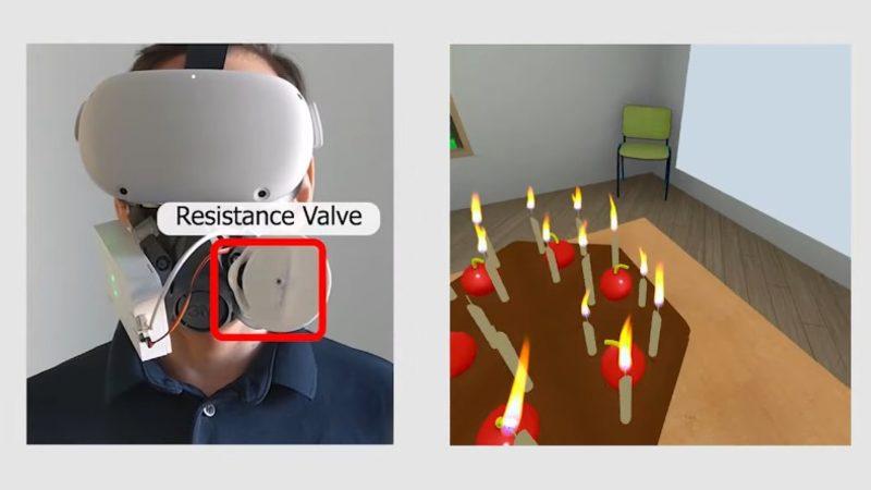 Sanal Gerçeklikte Nefesinizi Kullanmanızı Sağlayacak Yeni Bir Aksesuar Geliştirildi: VR’da Mum Üflemek Artık Mümkün!