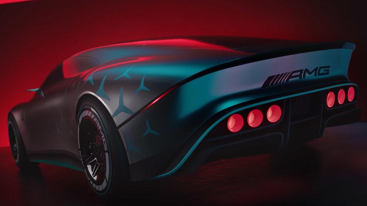 Mercedes, İlk Elektrikli Spor Otomobil Konseptini Tanıttı: Karşınızda Vision AMG [Video]