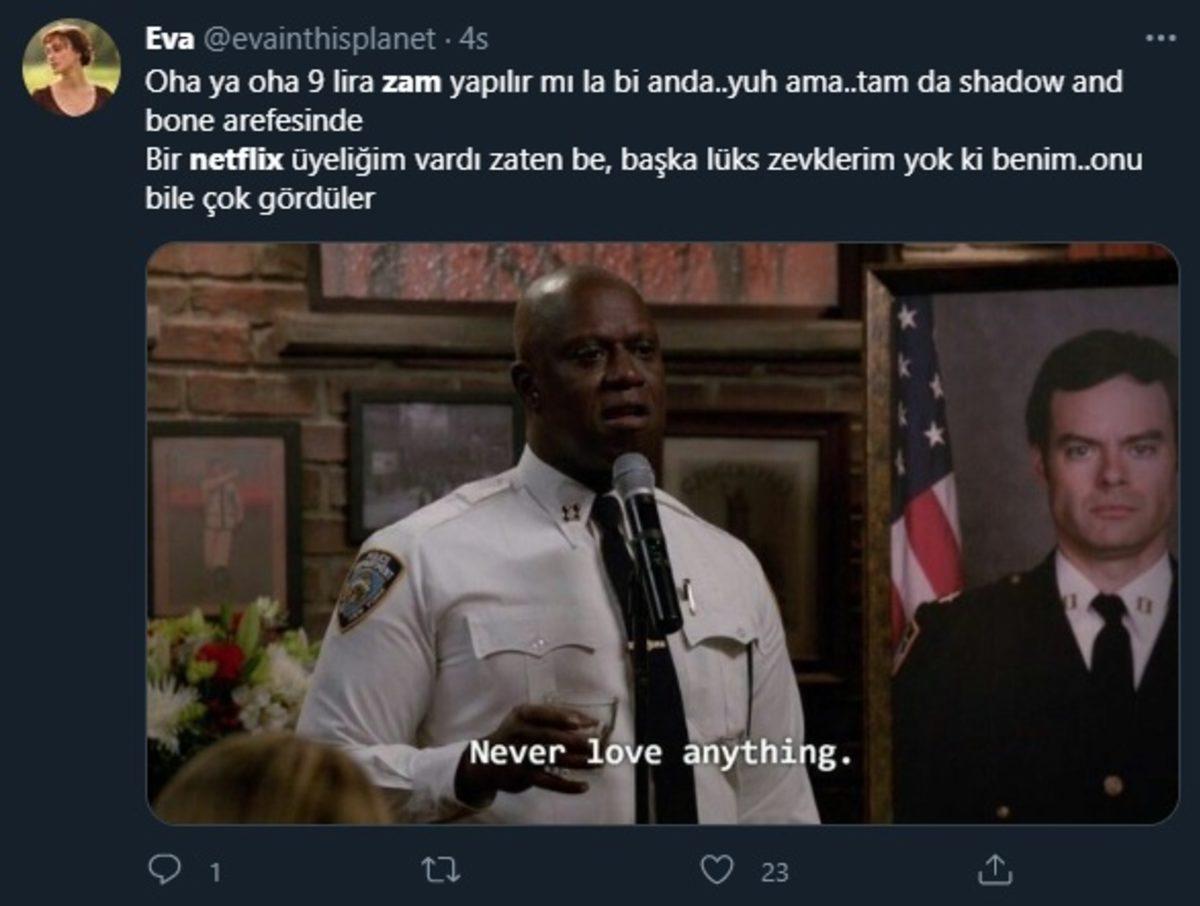 Netflix’in Türkiye Fiyatlarına Yaptığı Zam İçin Sosyal Medyadan Gelen Tepkiler