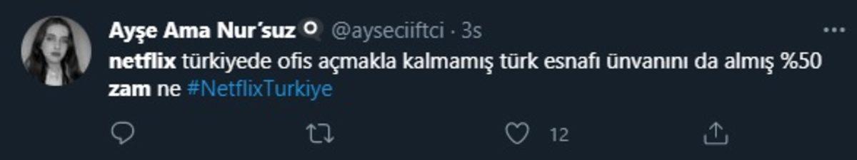 Netflix’in Türkiye Fiyatlarına Yaptığı Zam İçin Sosyal Medyadan Gelen Tepkiler