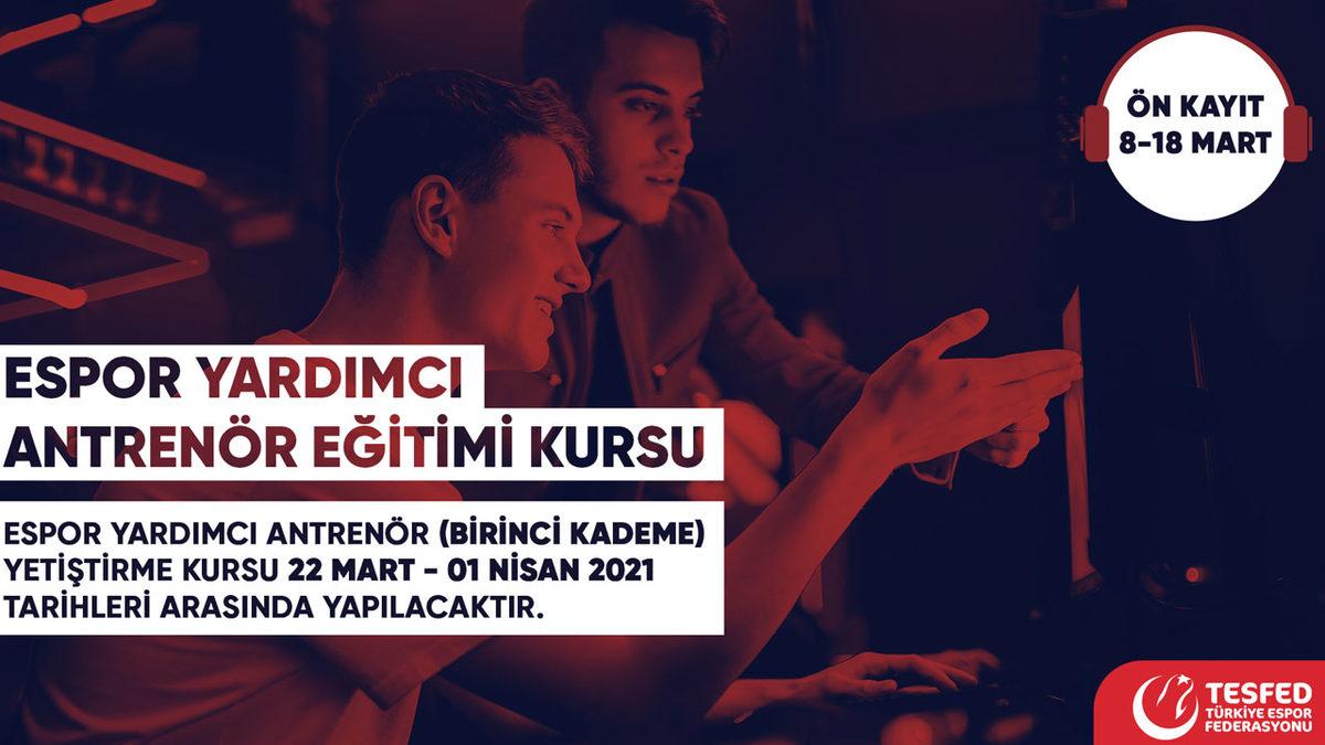 TESFED, E-Spor İçin Yardımcı Antrenörlerin Eğitileceği Bir Kurs Başlatacak
