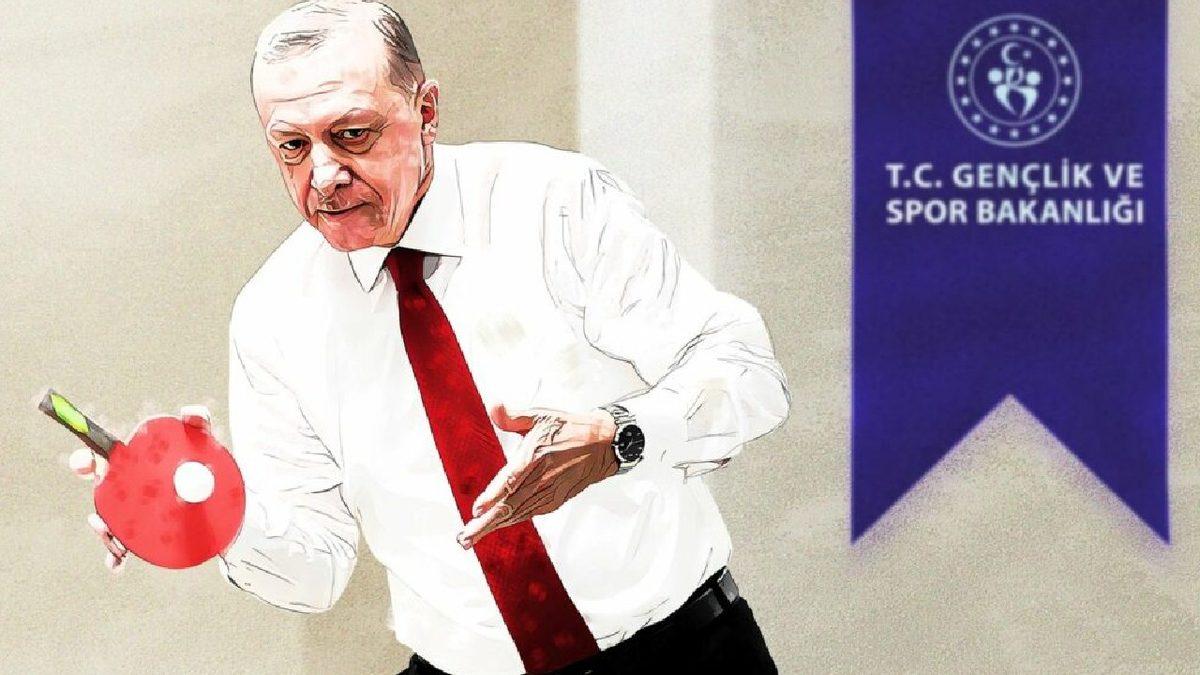 Cumhurbaşkanı Erdoğan’ın Masa Tenisi Raketi Tutuşu NFT’ye Dönüştürüldü