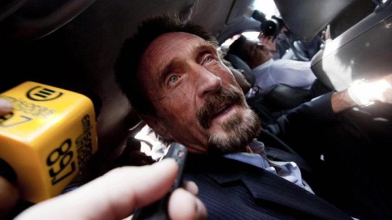 John McAfee, Kripto Para Borsalarında Spekülasyon Yapmakla Suçlanıyor