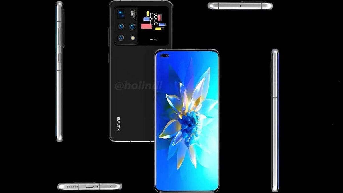 Huawei’nin Patentini Aldığı İki Ekranlı Telefonu 3 Boyutlu Olarak Tasarlandı