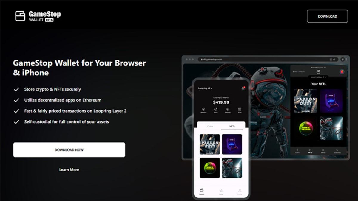 ABD’nin Ünlü Oyun Mağazası GameStop, Artık Kendi Kripto Ve NFT Cüzdanına Sahip