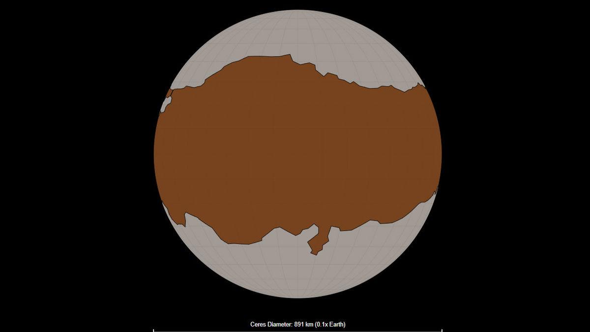 Toplanın, Gidiyoruz: Türkiye, Diğer Gezegenlerde Olsaydı Ne Kadar Yer Kaplardı?