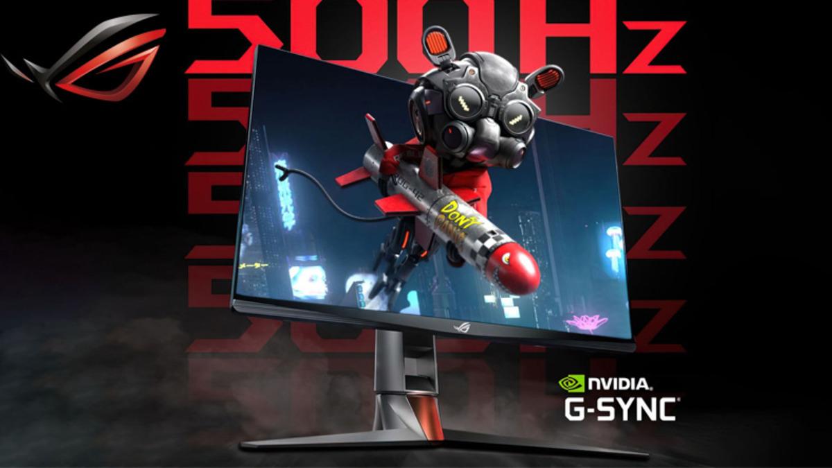 Dünyanın İlk 500 Hz Oyuncu Monitörü ASUS ROG Swift Duyuruldu (Biz 30 FPS GTA Oynamaya Devam)