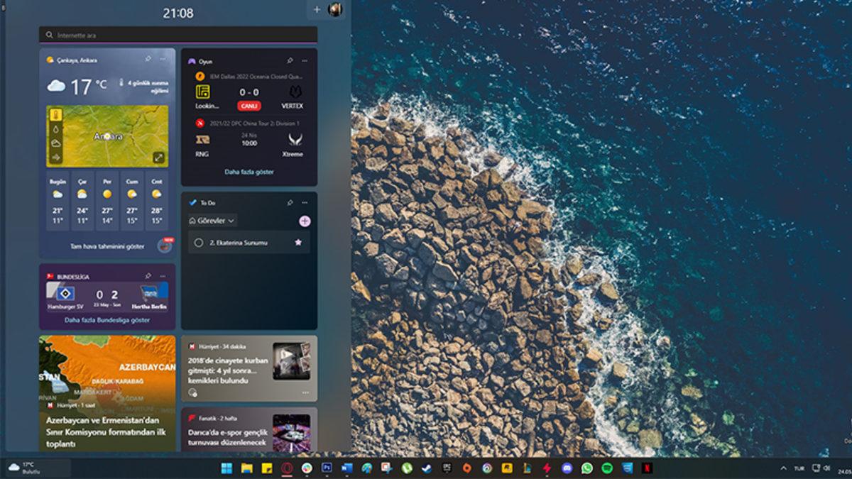 Microsoft, Windows 11’in Widget Sekmesini Zenginleştiriyor: 3. Parti Widget’lar Geliyor