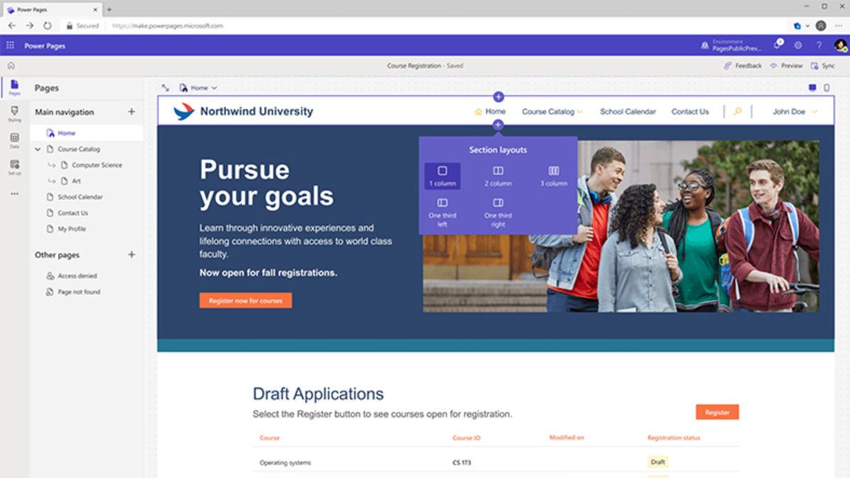 Microsoft, Binlerce Satır Kodla Uğraşmak İstemeyenler İçin Web Sitesi Oluşturma Aracını Duyurdu: Power Pages