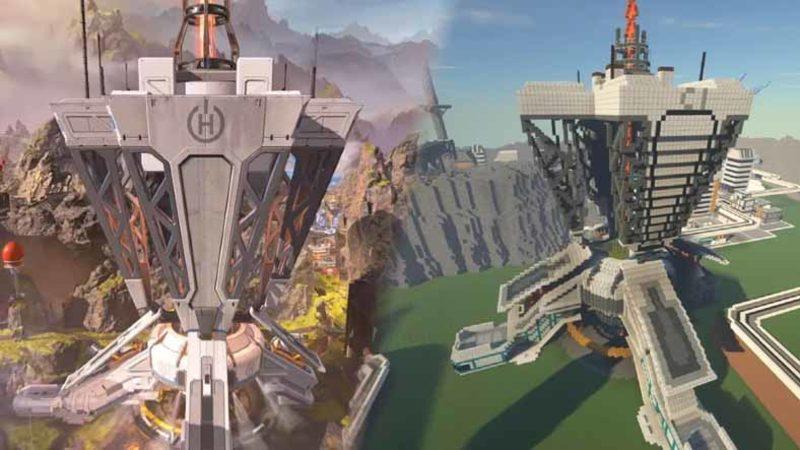 Apex Legends Haritası, Minecraft’ta Yeniden Oluşturuldu: Görüntüler Büyüleyici