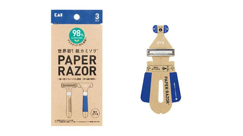 Kai, Dünyanın İlk Tek Kullanımlık ’Kağıt’ Tıraş Bıçağını Geliştirdi