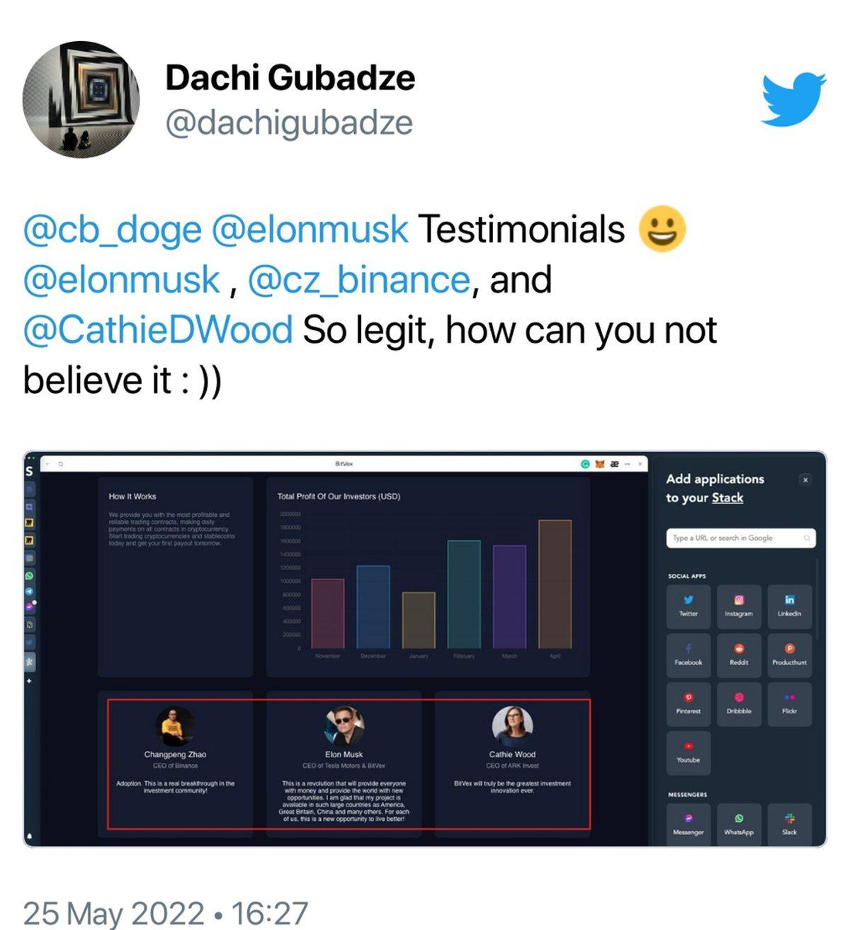 Elon Musk’ın ’Yüzde 30’luk Kazanç Vadettiği’ Sahte Kripto Videosu Sosyal Medyada Viral Haline Geldi